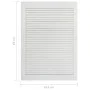 Shutter doors 4 pcs solid white pine wood 69x39.4cm by vidaXL, cabinet doors - Ref: Foro24-151162, Price: 90,05 €, Discount: %
