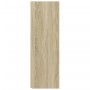 Mueble de esquina madera de ingeniería roble Sonoma 33x33x100cm