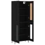 Aparador alto madera contrachapada negro 69,5x34x180 cm von vidaXL, Sideboards - Ref: Foro24-3199634, Preis: 161,40 €, Rabatt: %