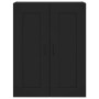 Aparador alto madera contrachapada negro 69,5x34x180 cm by vidaXL, Sideboards - Ref: Foro24-3199634, Price: 161,09 €, Discoun...