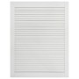 Puerta de armario lamas 2 uds madera pino blanco 69x49,4 cm de vidaXL, Puertas de armarios - Ref: Foro24-151164, Precio: 65,1...