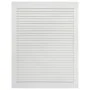 Wardrobe door slats 2 pcs white pine wood 69x49.4 cm by vidaXL, cabinet doors - Ref: Foro24-151164, Price: 62,99 €, Discount: %