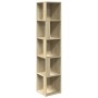 Mueble de esquina madera ingeniería roble Sonoma 33x33x164,5 cm