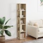 Mueble de esquina madera ingeniería roble Sonoma 33x33x164,5 cm