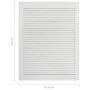 Wardrobe door slats 2 pcs white pine wood 69x49.4 cm by vidaXL, cabinet doors - Ref: Foro24-151164, Price: 62,99 €, Discount: %
