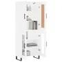 Aparador alto madera contrachapada blanco 69,5x34x180 cm de vidaXL, Aparadores - Ref: Foro24-3199641, Precio: 159,85 €, Descu...