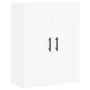 Aparador alto madera contrachapada blanco 69,5x34x180 cm de vidaXL, Aparadores - Ref: Foro24-3199641, Precio: 159,85 €, Descu...