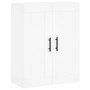 Tall white plywood sideboard 69.5x34x180 cm by vidaXL, Sideboards - Ref: Foro24-3199641, Price: 161,74 €, Discount: %