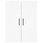 Hohes weißes Sperrholz-Sideboard 69,5 x 34 x 180 cm von vidaXL, Sideboards - Ref: Foro24-3199641, Preis: 159,85 €, Rabatt: %