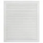 Schranktür mit Lamellen aus weißem Kiefernholz, 69 x 59,4 cm von vidaXL, Schranktüren - Ref: Foro24-151166, Preis: 47,82 €, R...