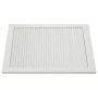 Schranktür mit Lamellen aus weißem Kiefernholz, 69 x 59,4 cm von vidaXL, Schranktüren - Ref: Foro24-151166, Preis: 47,82 €, R...