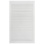 Puerta de armario de lamas madera pino blanco 99,3x49,4 cm de vidaXL, Puertas de armarios - Ref: Foro24-151172, Precio: 54,20...