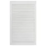 Wardrobe door with white pine wood slats 99.3x49.4 cm by vidaXL, cabinet doors - Ref: Foro24-151172, Price: 54,91 €, Discount: %
