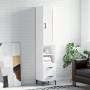 High glossy white plywood sideboard 34.5x34x180 cm by vidaXL, Sideboards - Ref: Foro24-3200259, Price: 120,02 €, Discount: %