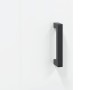Aparador alto madera contrachapada blanco brillo 34,5x34x180 cm de vidaXL, Aparadores - Ref: Foro24-3200259, Precio: 120,02 €...