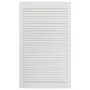 Wardrobe door slats 2 pcs white pine wood 99.3x49.4 cm by vidaXL, cabinet doors - Ref: Foro24-151173, Price: 106,20 €, Discou...