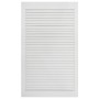 Puerta de armario lamas 4 uds madera pino blanco 99,3x49,4 cm de vidaXL, Puertas de armarios - Ref: Foro24-151174, Precio: 16...