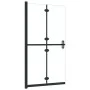 Folding shower screen made of transparent ESG glass, 70x190 cm. by vidaXL, Shower walls and screens - Ref: Foro24-151180, Pri...