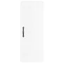 Aparador alto madera contrachapada blanco brillo 34,5x34x180 cm by vidaXL, Sideboards - Ref: Foro24-3200483, Price: 103,42 €,...
