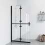 Transparente faltbare Duschwand aus ESG-Glas, 100 x 190 cm von vidaXL, Duschwände und Duschwände - Ref: Foro24-151183, Preis:...
