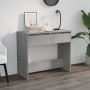 Mesa consola madera contrachapada gris hormigón 89x41x76,5 cm en Mesas auxiliares | Comprar online en Foro24