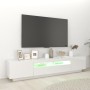 TV-Schrank mit strahlend weißen LED-Leuchten 200x35x40 cm von vidaXL, TV-Möbel - Ref: Foro24-3081912, Preis: 186,23 €, Rabatt: %