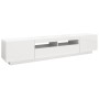 TV-Schrank mit strahlend weißen LED-Leuchten 200x35x40 cm von vidaXL, TV-Möbel - Ref: Foro24-3081912, Preis: 186,23 €, Rabatt: %