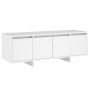 Mueble para TV madera contrachapada blanco 120x30x40,5 cm en Muebles TV | Comprar online en Foro24