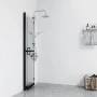 Transparent ESG glass folding shower screen 100x190 cm by vidaXL, Shower walls and screens - Ref: Foro24-151183, Price: 207,1...