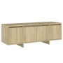 Mueble para TV madera contrachapada roble Sonoma 120x30x40,5 cm en Muebles TV | Comprar online en Foro24