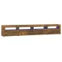 TV-Schrank mit LED-Leuchten, Farbe Eiche geräuchert, 240 x 35 x 40 cm von vidaXL, TV-Möbel - Ref: Foro24-3152727, Preis: 152,...