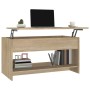 Mesa de centro madera de ingeniería roble Sonoma 102x50x52,5 cm