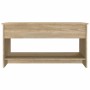 Mesa de centro madera de ingeniería roble Sonoma 102x50x52,5 cm