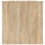 Mesa de centro madera de ingeniería roble Sonoma 102x50x52,5 cm