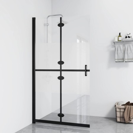 Faltduschwand aus halbmattiertem ESG-Glas, 80 x 190 cm von vidaXL, Duschwände und Duschwände - Ref: Foro24-151187, Preis: 193...