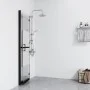 Half-frosted ESG glass folding shower screen 80x190 cm by vidaXL, Shower walls and screens - Ref: Foro24-151187, Price: 197,4...
