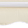 Toldo de lona blanco crema 350x250 cm