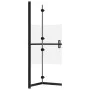 Half-frosted ESG glass folding shower screen 80x190 cm by vidaXL, Shower walls and screens - Ref: Foro24-151187, Price: 197,4...