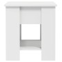 Mesa de centro madera de ingeniería blanco 101x49x52 cm