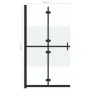 Half-frosted ESG glass folding shower screen 80x190 cm by vidaXL, Shower walls and screens - Ref: Foro24-151187, Price: 197,4...