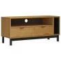 FLAM TV-Schrank aus massivem Kiefernholz 110x40x50 cm von vidaXL, TV-Möbel - Ref: Foro24-357820, Preis: 125,03 €, Rabatt: %