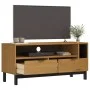 FLAM TV-Schrank aus massivem Kiefernholz 110x40x50 cm von vidaXL, TV-Möbel - Ref: Foro24-357820, Preis: 125,03 €, Rabatt: %
