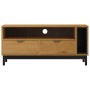 FLAM TV-Schrank aus massivem Kiefernholz 110x40x50 cm von vidaXL, TV-Möbel - Ref: Foro24-357820, Preis: 117,09 €, Rabatt: %