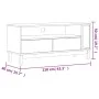 FLAM TV-Schrank aus massivem Kiefernholz 110x40x50 cm von vidaXL, TV-Möbel - Ref: Foro24-357820, Preis: 125,03 €, Rabatt: %