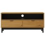 FLAM TV-Schrank aus massivem Kiefernholz 110x40x50 cm von vidaXL, TV-Möbel - Ref: Foro24-357819, Preis: 128,45 €, Rabatt: %