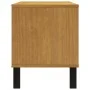 Mueble para TV FLAM madera maciza de pino 110x40x50 cm de vidaXL, Muebles TV - Ref: Foro24-357819, Precio: 137,14 €, Descuent...