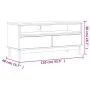 Mueble para TV FLAM madera maciza de pino 110x40x50 cm de vidaXL, Muebles TV - Ref: Foro24-357819, Precio: 137,14 €, Descuent...