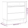FLAM chest of drawers solid pine wood 80x40x80 cm by vidaXL, Drawers - Ref: Foro24-357815, Price: 131,76 €, Discount: %