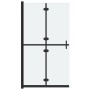 Folding shower screen frosted ESG glass 70x190 cm by vidaXL, Shower walls and screens - Ref: Foro24-151192, Price: 212,32 €, ...