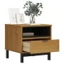 FLAM solid pine wood side table 50x50x50 cm by vidaXL, Side tables - Ref: Foro24-357823, Price: 86,33 €, Discount: %